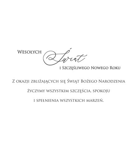 tekst świąteczny 308