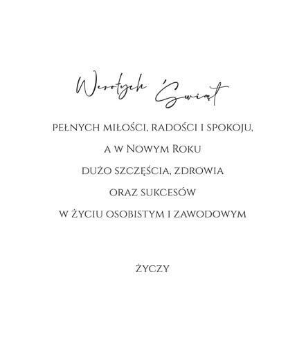 tekst świąteczny 331